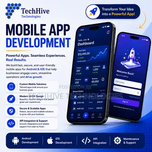I Will Develop Android and Ios Mobile Apps for Your Business
