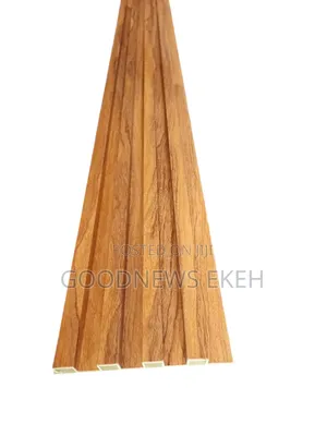 Fluted Panel Wooden Color