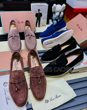 Loro Piana Summer Walk Tassel Suede Loafers for Men in Size 40-46
