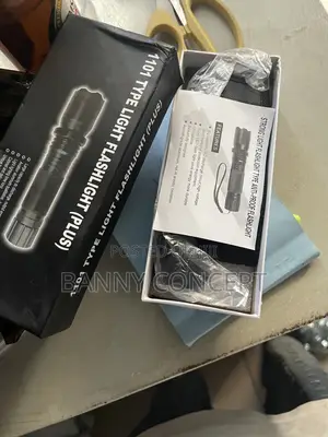 Rechargeable Led Flashlight (Anti-proof/Water-resistant Type)