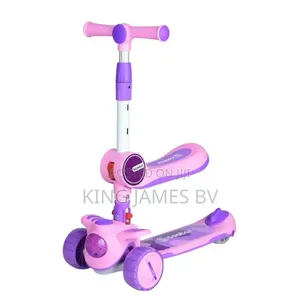Kid's Manual Scooter With Seat