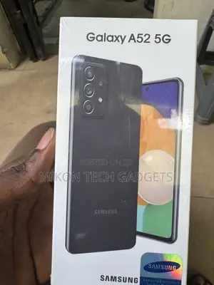 New Samsung Galaxy A52 5G 128 GB Black