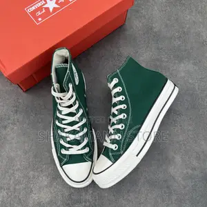 Original Converse Green and White Sole