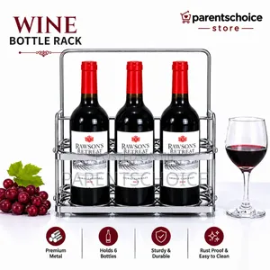 6-Bottle Wine Rack and Carrier