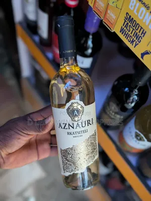 Aznauri Rkatsiteli White Wine Cartoon by ( 12 Bottles )