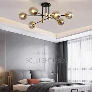 Nordic Modern Led Chandeliers Ceiling Creative Glass Ball Chandelier