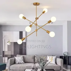 Modern Long Pole Hanging Lamps Living Room Kitchen Restaurant Light