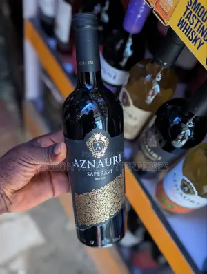 Aznauri Saperavi Dry Red Wine Cartoon by ( 12 Bottles )
