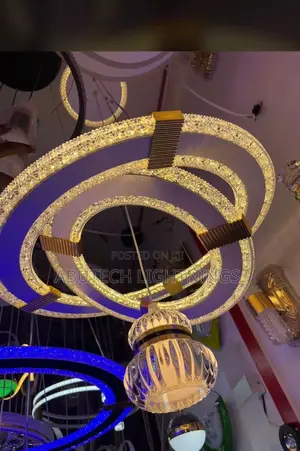 Three Ring Led Chandelier