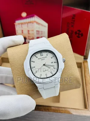 Patek Philippe White Bezel Unisex Watch in Different Colors