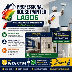 Professional House Painter Lagos