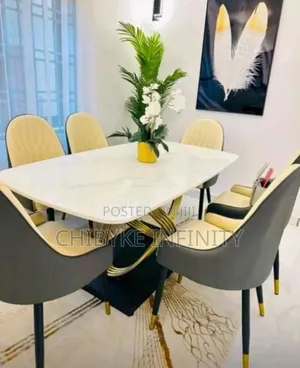 High Quality Imported Dining With Six Chair Available to Pick Up