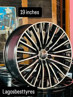 Brand New 19-Inch Mercedes-Benz Amg Style Multi-Spoke Alloy Rims (Set)