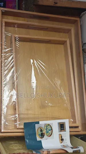 3set Luxury Wooden Trays