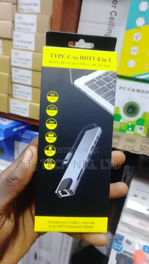 Type C To Hdtv 8 In 1 Converter