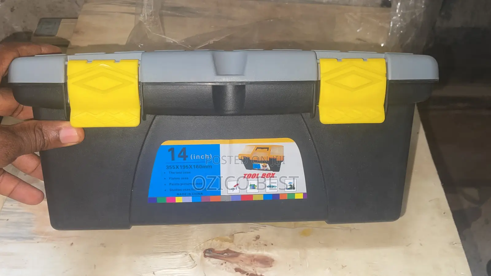 14-Inch Plastic Tool Box