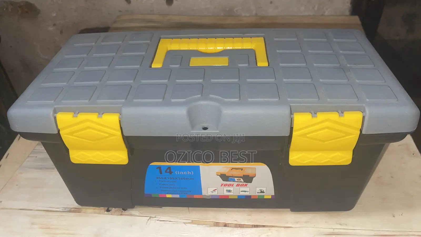 14-Inch Plastic Tool Box