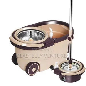 Fashion Mop And The Bucket With Wheels Ob