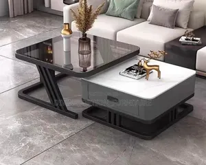Contemporary Center Table and Side Stool