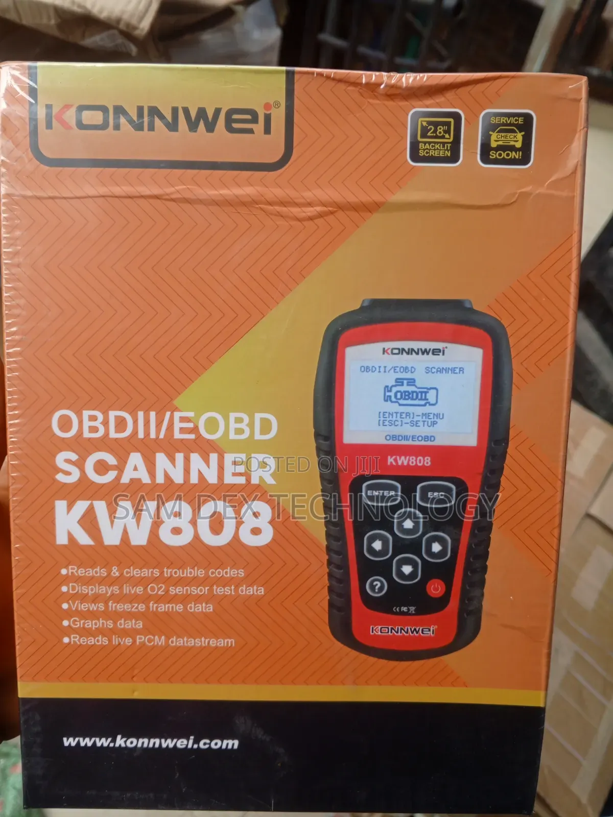 Konwei Obdii/Eobd Car Scanner