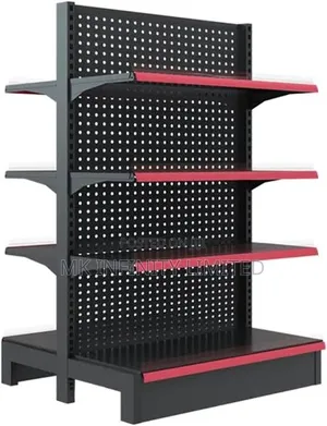 Double Sided Supermarket Shelves