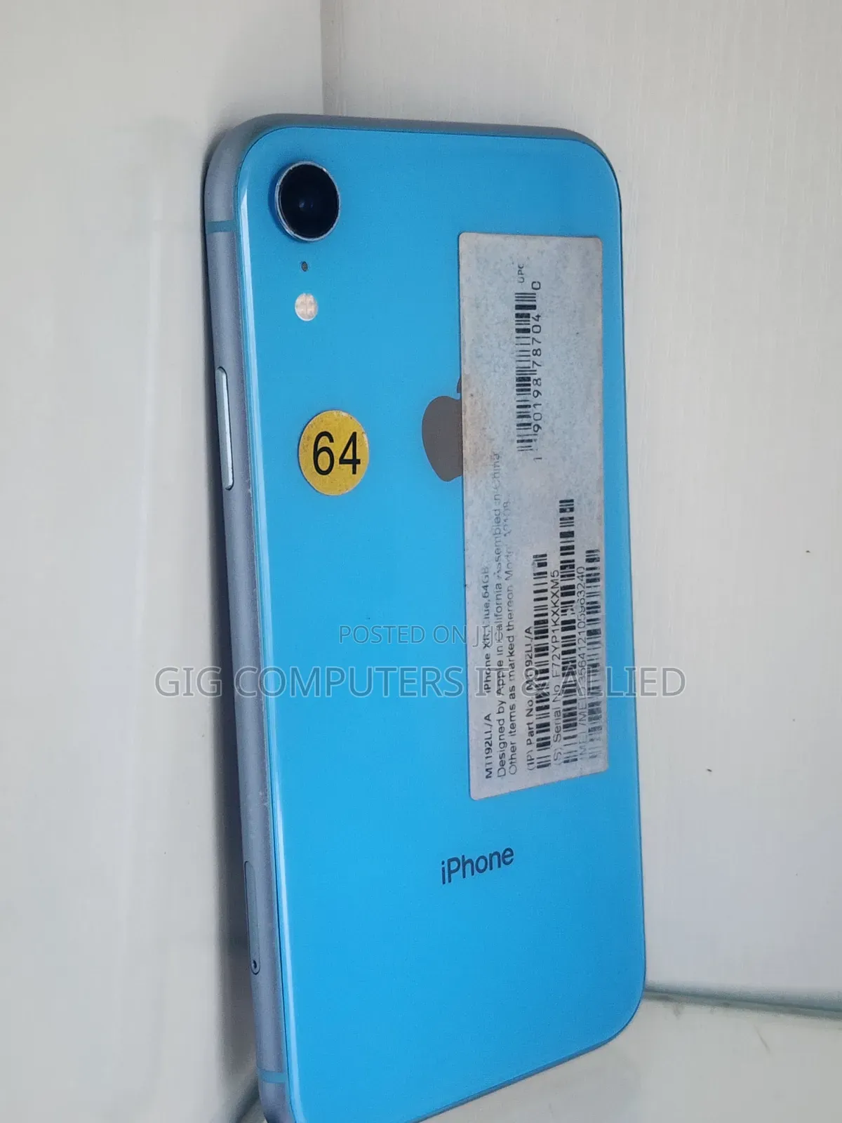 Apple iPhone XR 64 GB Blue
