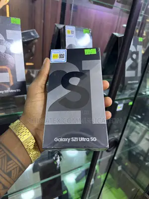 New Samsung Galaxy S21 Ultra 5G 256 GB Black
