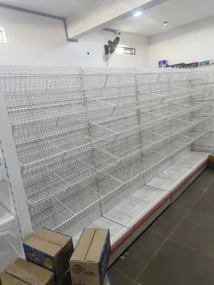 Supermarket Gondola Shelves Basket + 2 Middle Dividers