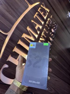New Samsung Galaxy S20 Ultra 5G 256 GB Black