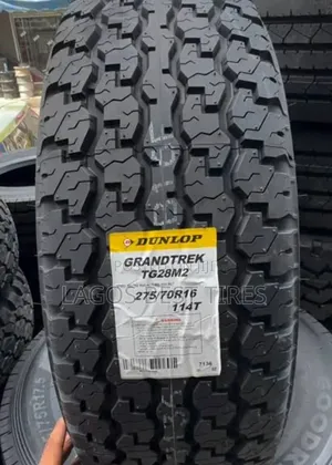 Original Dunlop 275/70/16 Heavy-Duty Tyre – Brand New Grandtrek Tg28m2