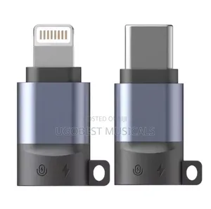 Female Type-C to Male Lightning for iPhone iPad and Earpods