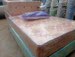 31⁄2 by 6ft by 8inches Semi Orthopaedic Mattress, Green Earth