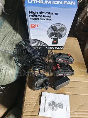 Iron Fan With Double Lithium Battery 
Ga, Dg