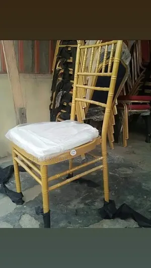 Gold Metal Chiavari Event Chairs