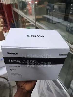 Sigma 85mm F1.4 Dg Art Lens