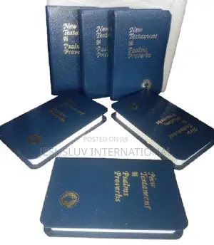 Pocket New Testament Bible With Psalms Proverbs Hardcover(Set- Of 6)