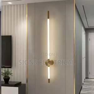Minimalist Long Led Lines With Rotatable Bedroom