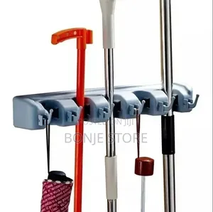 Wall Mounted Mop/Broom Organiser