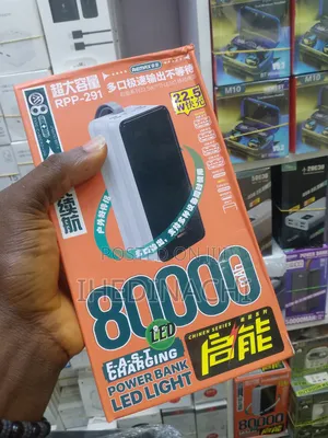 80,000 Mah Power Oled Display Fast Charging
