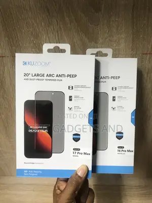 Privacy Screenprotector for iPhone 17series to 15 Series