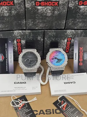 Gshock Ga-2100 Iced Out Edition