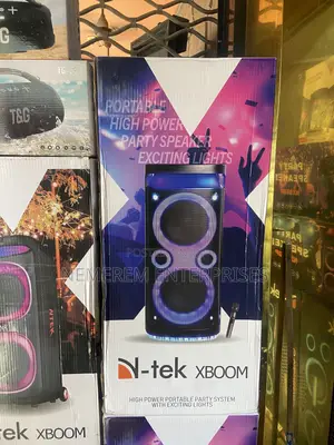 Brand New N-Tek Xboom High Power Portable Party Speaker