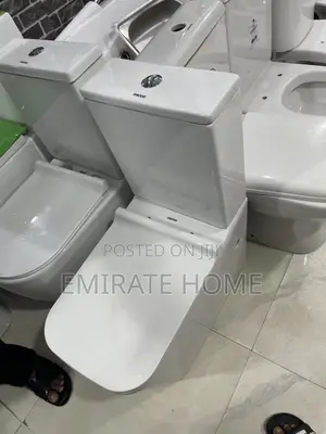 Executive Square Toilet Seat With Basin