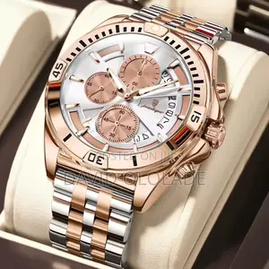 Poedegar Chain for Men Strong Luminous Watch