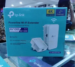 Tp-Link Tl-Wpa7517 Kit Av1000 Gigabit Powerline Ac Wi-Fi Kit
