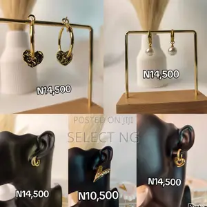  Gold Plated Waterproof Earrings