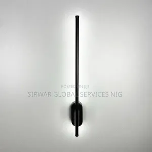 60cm Wall Bracket Fitting Black Body Warm White