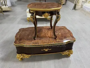 Quality Imported Royal Center Table and Stool