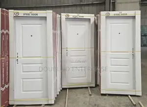 White Steel Door