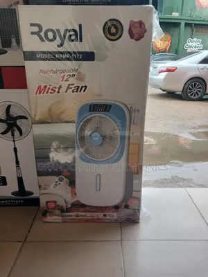 Royal 12" Rechargeable Mist Fan(Rrmf-1172)